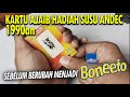 Nostalgia Kartu Ajaib Hadiah Susu Jadul Andec Boneeto Jadul Tahun 1990an Susu Andec