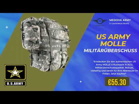 US Army MOLLE II Rucksack Rucksack ACU Surplus
