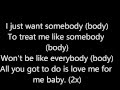 Tink Treat Me Like Somebody Lyrics 