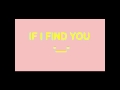 Dj munk - if i find you (2011)
