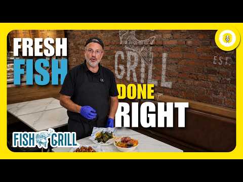 Fish Grill | Fresh Fish Done Right - The Perlowitz Show