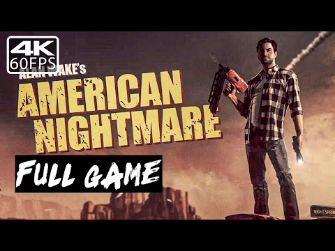 Alan Wake's American Nightmare | Gameplay Walkthrough 4K 60FPS Full Game (No Commentary)