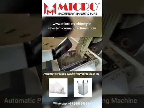 Mother Baby Plastic Recycling Machine Manufacturer