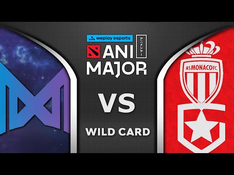 NIGMA vs AS Monaco Gambit - WILD CARD - ANIMAJOR 2021 WePlay Dota 2 Highlights