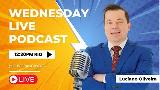 ✨ Wednesday Live Stream 📺 Foreign Citizens Interested in Brazil 📣