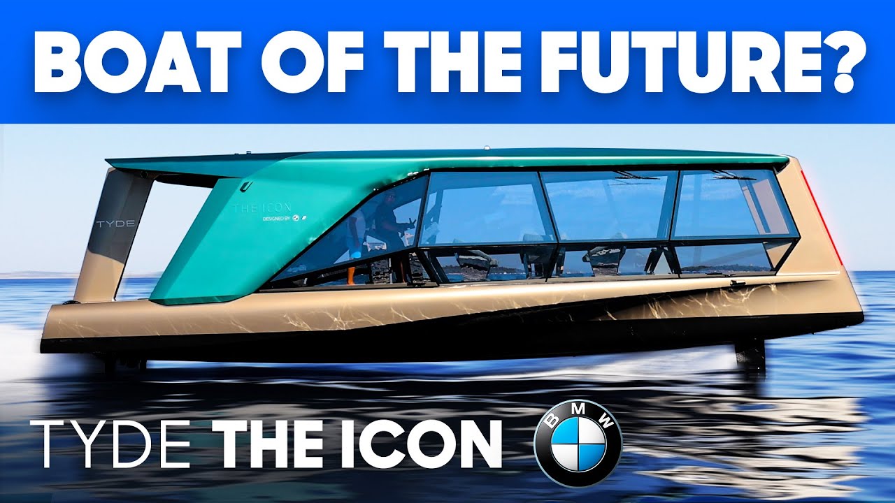 Driving BMW’s €2,000,000 Flying Superboat! 🛸 TYDE The Icon