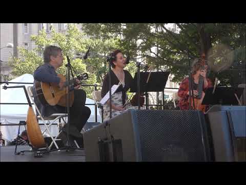 Trio Sefardi Tribute to Flory Jagoda at Turkish Festival 2018 with SHIN DC