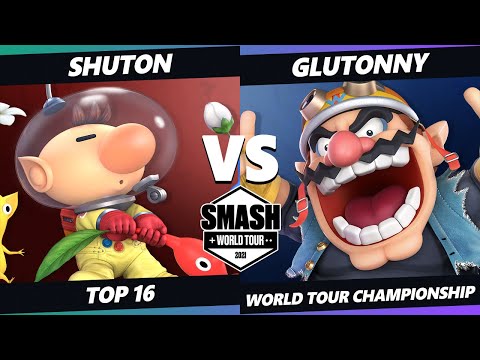 SWT Championship Top 16 - Shuton (Olimar) Vs. Glutonny (Wario) SSBU Ultimate Tournament