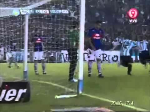 GOL DE Zuculini - Racing 1 - Tigre 0