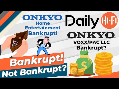 Onkyo Is Bankrupt!?!