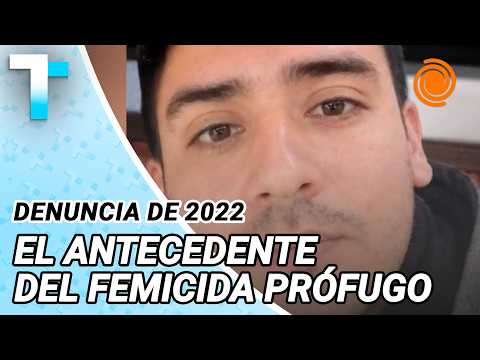 El hombre buscado por el femicidio Cruz del Eje tenía una denuncia previa por violencia de género