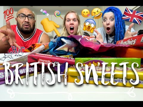 TRYING BRITISH SWEETS