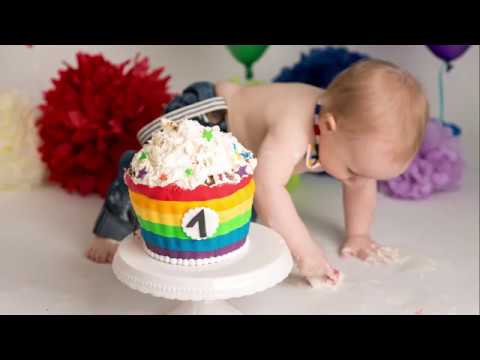 Darion´s Kuchenschlacht - Cake Smash Fotoshooting