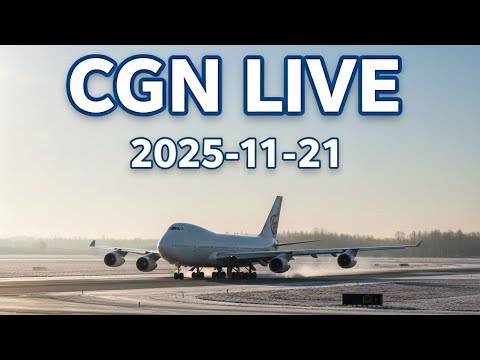 Cologne Bonn Airport LIVE - Planespotting CGN 2025-11-21