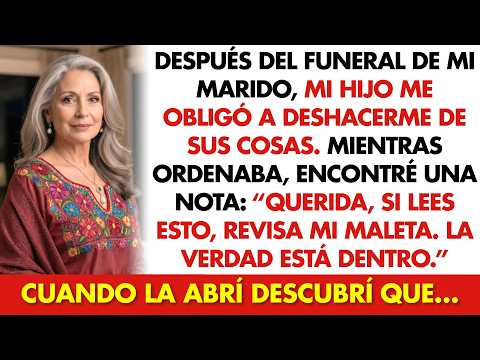 Mi Hijo Quiso Tirar los Recuerdos de su Padre. Lo que Hallé en su Maleta Antigua lo Cambió Todo…