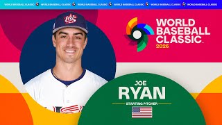 Joe Ryan is preparing to pitch for Team USA in the World Baseball Classic! 🇺🇸 (Full interview)