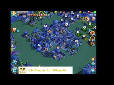 [Rise Of Kingdoms]Kingsland Opening  in Heroic Anthem. 1534,1208vs1786,2070.