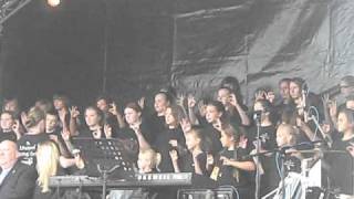 The Liverpool Signing Choir perform 'Imagine' for Cynthia & Julian Lennon