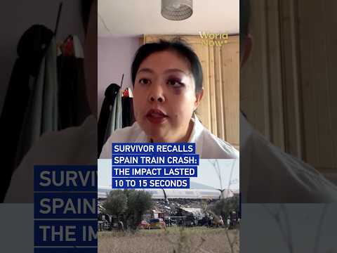 Survivor recalls Spain train crash: The impact lasted 10 to 15 seconds #worldnow