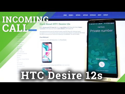 HTC Desire 12s - Incoming Call Presentation