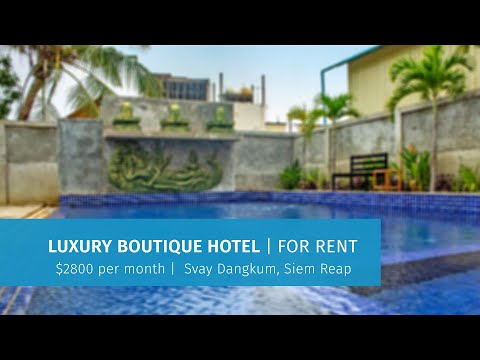 14 Bedroom Hotel For Rent - Svay Dangkum, Siem Reap thumbnail
