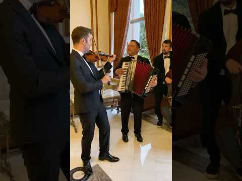 La Foule #violin #trio #accordion #doublebass #event #shorts #edithpiaf