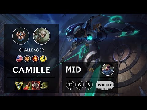Camille Mid vs Yasuo - NA Challenger Patch 10.15