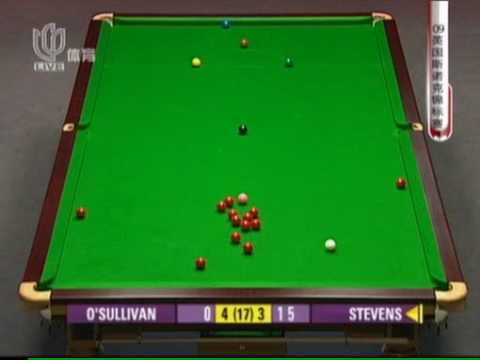 UK Championship 2009 L32 fr.08 O'Sullivan vs Stevens 1/2.