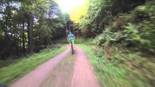 preview picture of video 'Mountainbike Tour Ober-Laudenbach'