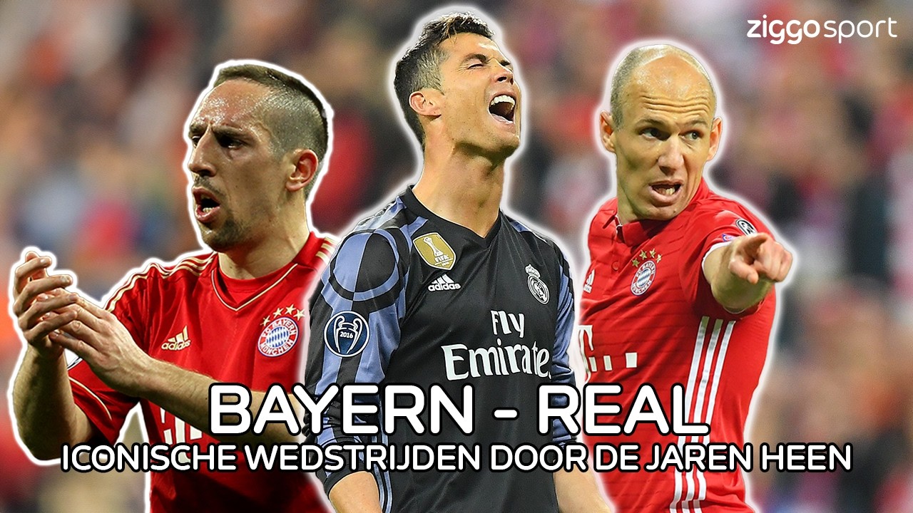 Bayern München - Real Madrid: de meest legendarische Champions League-duels door de jaren heen 😍