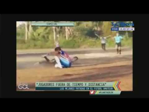 TOP 10 PATADAS BRUTALES /PLANETA GOL/SANTI PRO