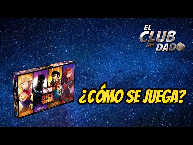 Vídeo relacionado con LUCKY DUCK GAMES - Marvel Dice Throne - Black Panther, Capitán Marvel, Black Widow, Dr. Strange, Juego de Estrategia, Juego de Mesa, A Partir de 8 Años, 2 a 4 Jugadores, 30 Minutos