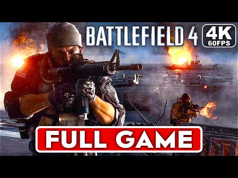 BATTLEFIELD 4 Gameplay Walkthrough Campaign FULL GAME [4K 60FPS PC RTX 3090] - No Commentary