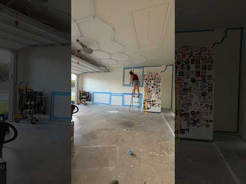 From messy garage to professional workshop!! #DIYLife