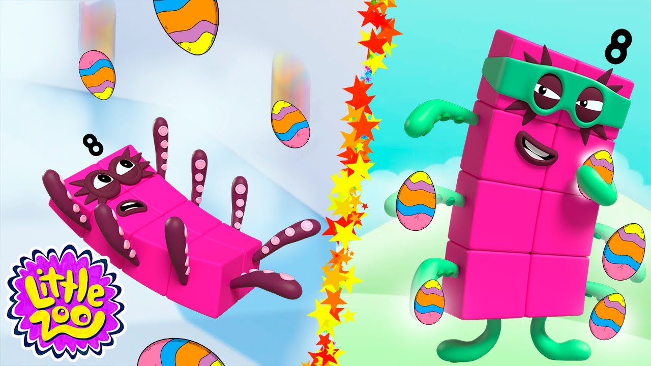 Happy Easter Party With Little Zoo!🐰 | Counting, Reading, Colours & Kindness 4 Kids @LittleZooTV