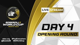 [LIVE] 第一屆世界盃五人制棒球賽 DAY4賽程