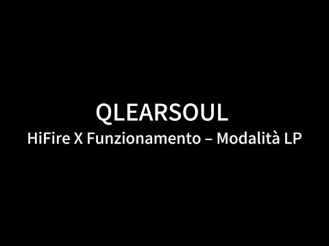 Qlearsoul HiFire X Giradischi con Altoparlanti Stereo | Modalità LP (Italiano)