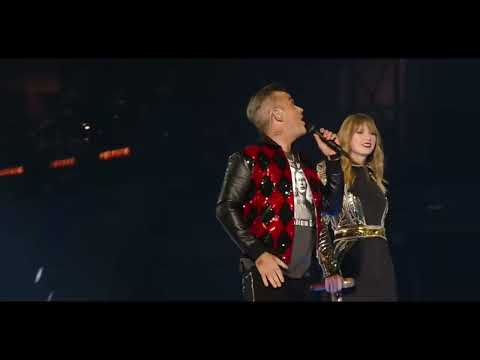 Robbie Williams and Taylor Swift Angels #live at Wembley (4k - Ultra HD)