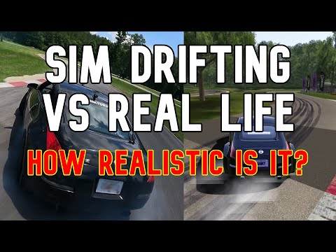 Is Sim Drifting Realistic? Assetto Corsa Drifting Vs Real Life with Comparison Footage