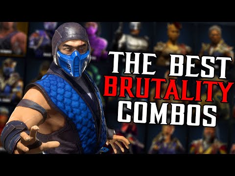 EVERY Characters BEST BRUTALITY COMBO in Mortal Kombat 11...