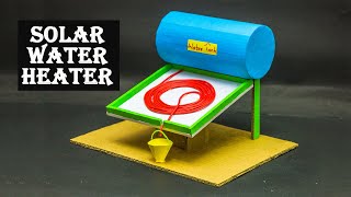 How to make a Solar Water Heater | Science Fair Ideas