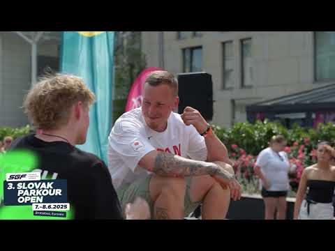 Parkour súťaž SGF