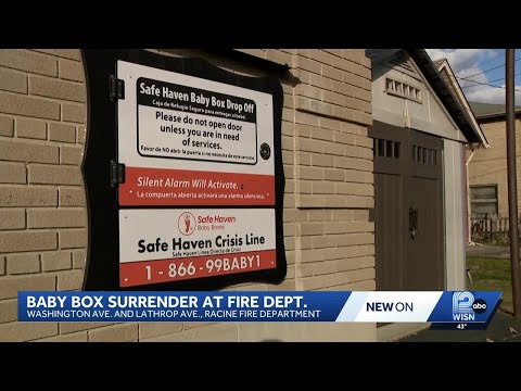 Safe Haven Baby Box used for first time in Wisconsin, newborn surrendered in Racine