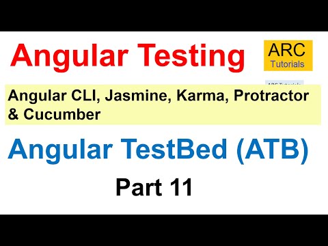 Angular Testing Tutorial 11 Angular TestBed Tutorial