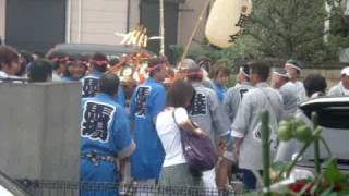 Japanese Summer Matsuri (Festival) In Front of my House 7/18/09