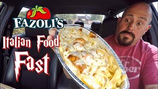 Fazoli's Baked Fettuccine Alfredo with Grilled Chicken Review : Food Review