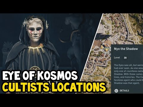 Assassin's Creed Odyssey - All EYE OF KOSMOS CULTISTS Location Walkthrough