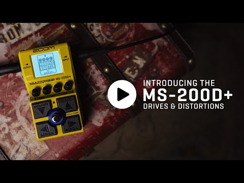 Гітарний процесор / педаль ефектів Zoom MS-200D+