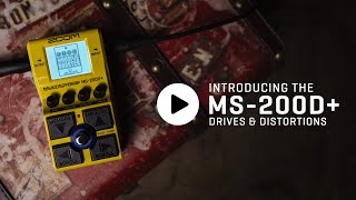 Video thumbnail for Introducing the MS-200D+ MultiStomp by ZoomSoundLab