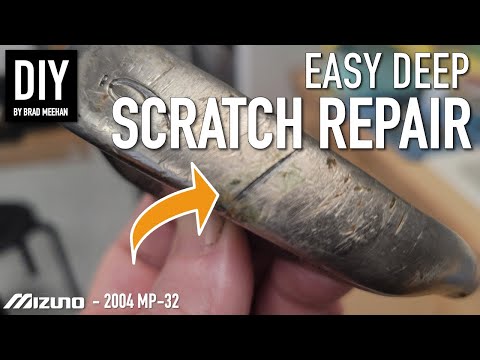 How to Fix Large Scratches and Gouges - DIY Golf Club Restoration